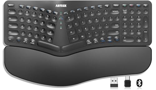Arteck Multi-Device Ergonomic