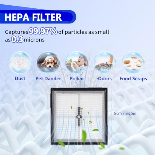 Image of 32 Pcs Q10 S5+ Replacement Accessories Compatible with Robo rock Q10 S5 / Q10 S5+ Robot Vacuum, 2 Main Brushes, 6 Mop Pads, 4 HEPA Filters, 6 Scent Tablets, 6 Side Brushes, 6Dust Bags