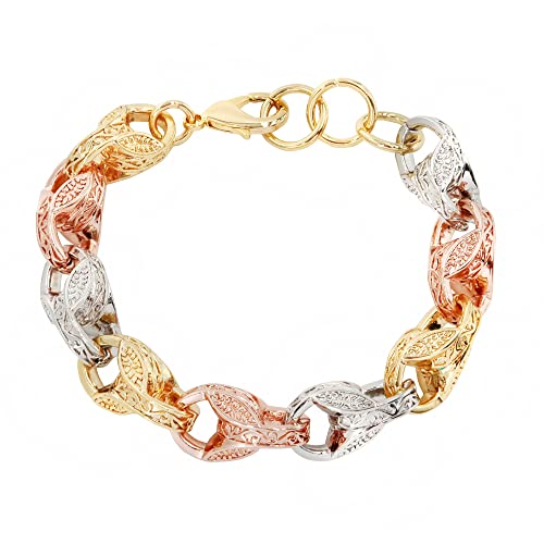 Bracelet tulipe tricolore pour sublimer vos looks de soirée
