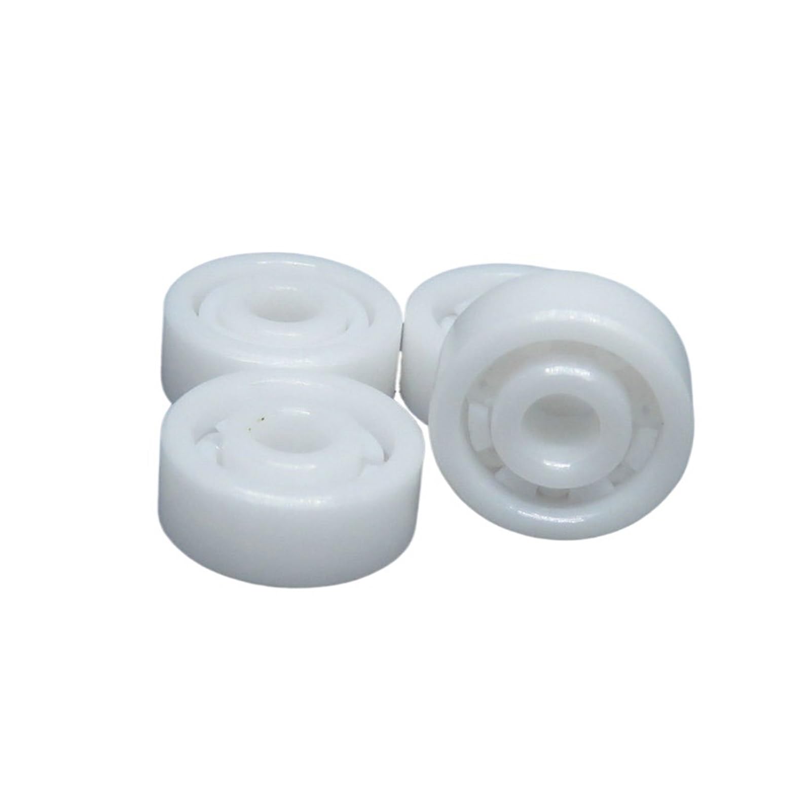 PXQCHAVLN 1PCS 3x8x4 3x10x4 4x7x2 4x7x2.5 4x10x4 5x9x3 5x10x4 5x11x4 5x13x4 5x16x5 8x12x3.5 8x14x8 ZrO2 Full Ceramic Ball Bearing(4x10x4mm)