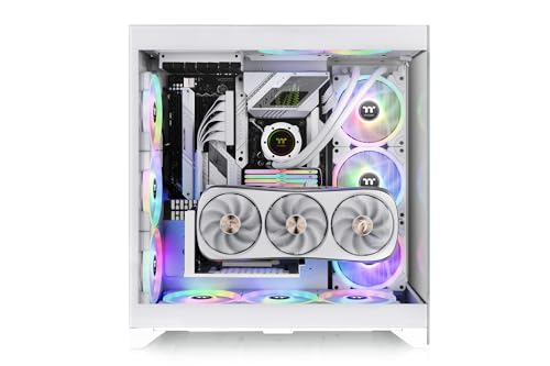 Boîtier Thermaltake CTE E600 MX ARGB Snow Moyen Tour ATX Blanc - 5