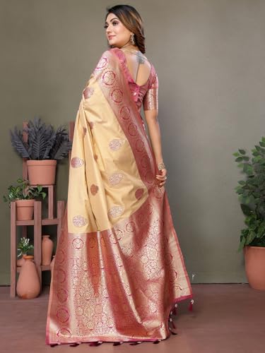 Panzora purple viscose silk saree – image 3