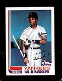 1982 TOPPS #569 WILLIE RANDOLPH EXMT YANKEES