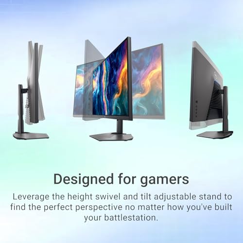 Image of Dell 32 Inch 4K UHD Gaming Monitor, 144Hz, 1ms, Fast IPS, AMD FreeSync Premium Pro, NVIDIA G-SYNC, VESA DisplayHDR 600, 95% DCI-P3, HDMI, Displayport, USB-A|B, Height /Swivel /Tilt Adjustable Stand