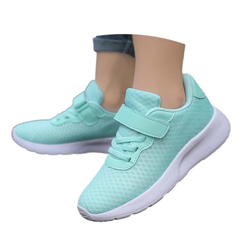 Kids Sneakers Breathable Mesh Sports Shoes with Flat Thick Bottom Lightweight Non Slip Lace up Design for Everyday2