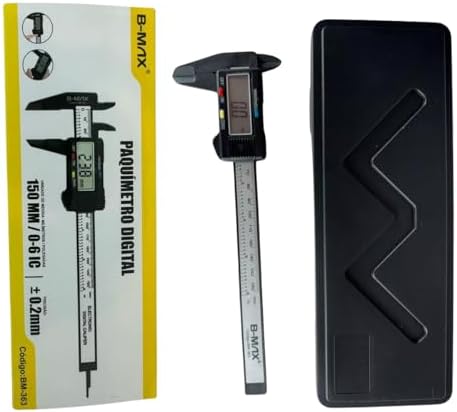 Paquimetro Digital Profissional Eletrônico Display Lcd Medidor Pr...