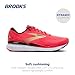 Brooks Women’s Ghost 16 Neutral Running Shoe - Pink/Sundried Tomato/Cream - 7 Medium