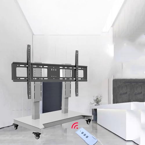 Soporte motorizado para TV móvil con altura ajustable