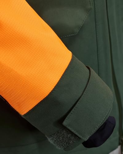 Parforce Jagdjacke Hatz-Watz Waterproof Signalorange/Oliv, L