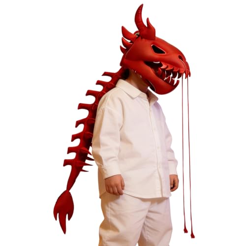 Combinaison dinosaure respirante et flexible pour cosplay de Noël