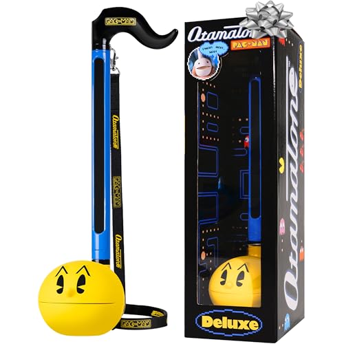 Otamatone Deluxe PAC-Man Electronic Musical Instrument for Adults Portable Synthesizer Digital...