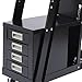 Gymticioi Folding Hand Truck with 176 lbs Capacity, 4-Drawer Design, Heavy-Duty Steel Iron Construction, and Gas Cylinder Storage, Ideal for Welding and Tool Organization
