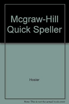 Hardcover The McGraw-Hill Quick Speller, Student Text Book
