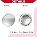 Hihaha Universal Car Wheel Center Hub Cap/Rim Cover Hub Caps/for Most Cars/Snap-in Plastic 76mm 2.99