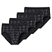 Produktbild Schiesser - Original Classics Feinripp - Sportslip mit Eingriff - 172691-4er Pack (7 Schwarz)