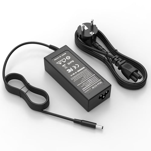 【⚡Specifiche】 Ingresso: 100 – 240 V AC 50/60 Hz; uscita: DC 19,5 V – 3,34 A 65 W max (compatibile con 19,5 V 2,3 A 45 W); dimensioni connettore: 4,5 x 3,0 mm; (nota: si prega di assicurarsi che le dimensioni della testa di alimentazione corrispondano all'uscita DC). Contenuto della confezione: 1 x Dell Inspiron cavo di ricarica, 1 x Spina Europea, 1 x 4.5*3.0mm Interfaccia, 1 x Manuale Utente.