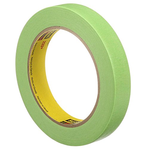 3M Automotive Refinish Masking Tape, 06654, 36 Mm X 55 M, 1 Roll #TOP2