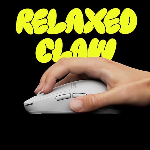 Image of Pulsar Gaming Gears X2H Crazylight Wireless Gaming Mouse, Ultra Lightweight 1.51 oz (43g), Optical Switch, 32000 DPI, 750 IPS, XS-1 Sensor, 8k Compatible (Medium, Uyuni White)