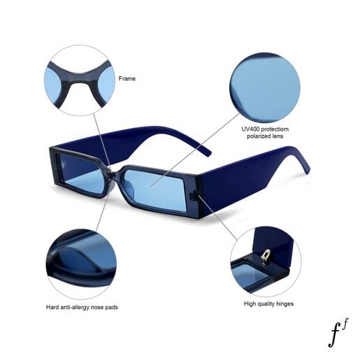 Retro Sunglasses for Women and Men 90’s Cool Shades for Party, Club, Casual Wear, Rave Trendy3