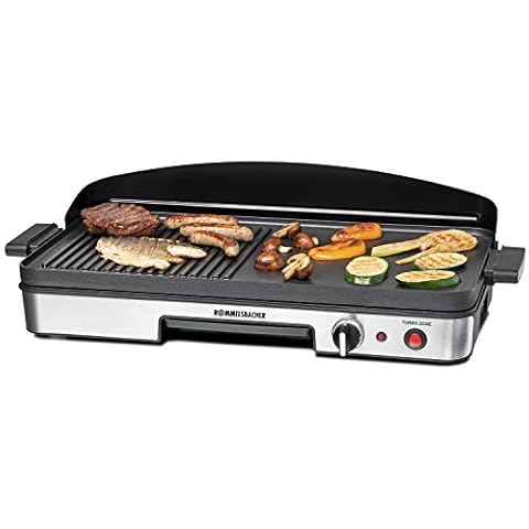 ROMMELSBACHER Tischgrill BBQ 2003 - Turbo-Grillzone, 3-Lagen-Antihaftbeschichtung Cover