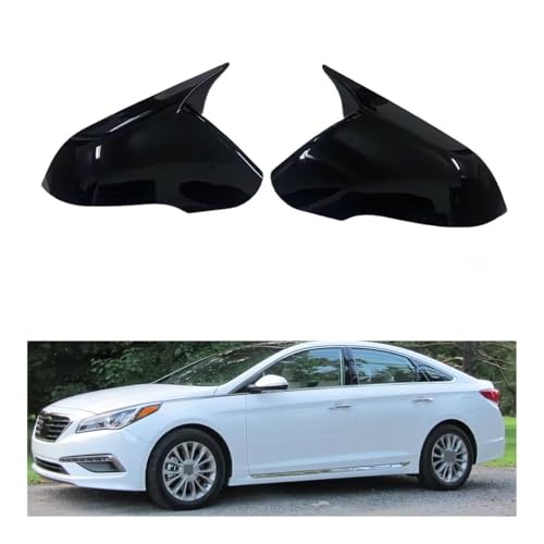 Coques rétroviseur voiture Sonata 9 look OX Horn pour trajets quotidiens