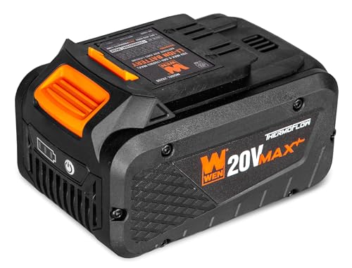 Image of WEN 20V Max Lithium-Ion High-Capacity 8.0 Ah Rechargeable Replacement Battery (20208)