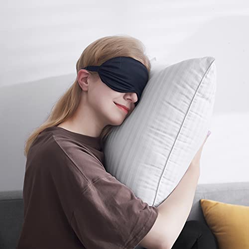 Oubonun 26 X 26 Throw Pillow Inserts, Firm And Fluffy Decorative Square Pillows For Couch Bed Sofa With Soft Cotton Cover White Cushion With Down Alternative Pack Of 2 thumb #6