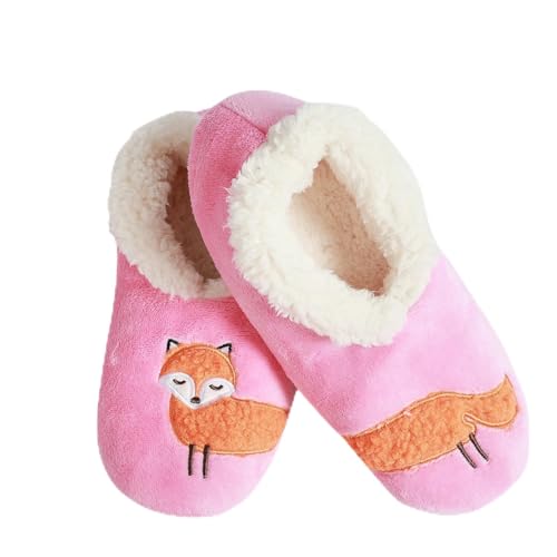 Image of G&Y Animal Pairable Slipper Socks for Women- Funny House Slippers Non-Slip Fuzzy Slipper Socks