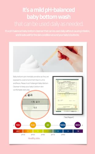 Probiotics-Lacto-Baby-Bottom-Wash-Diaper-Baby-Wash-pH-Balanced-Foam-type-Unscented-Vegan-certified-ingredients-Sensitive-Skin-845-fl-oz-Portable-101-fl-oz-Made-in-Korea