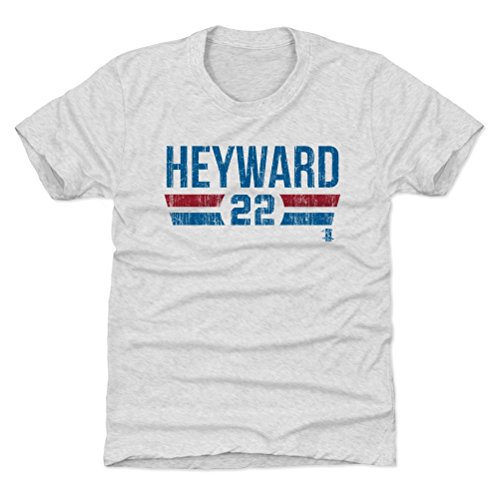 500 LEVEL Jason Heyward Youth Shirt (Kids Shirt, 10-12Y Large, Tri Ash) - Jason Heyward Font B