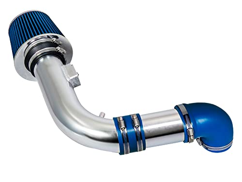 Rtunes Racing Short Ram Air Intake Kit + Filter Combo BLUE Compatible For 05-10 Chevy Cobalt/Chevy Cobalt SS 2.4L L4 …