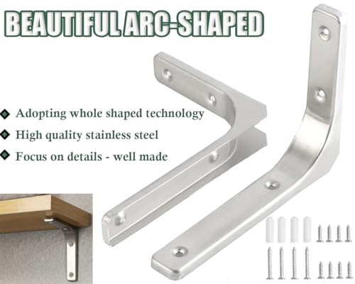 ZiYuya 4PCS Shelf Bracket - Image 2