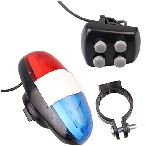 Bicicletta corno elettronico di coda lampada