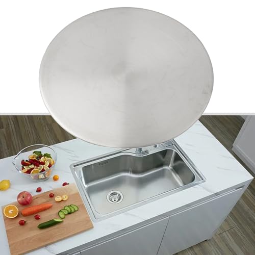 Tapa para desagüe de fregadero de acero inoxidable 115.5 mm miniatura 6