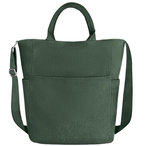 Bolso Tote de Pana para Mujer Grande Crossbody miniatura 1
