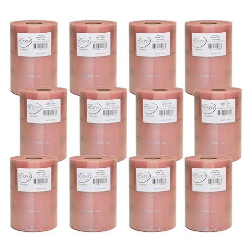 Expo International Value Pack of Decorative Matte, 12 Rolls/Spools of 6