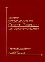Foundations of Clinical Research by Leslie Gross Portney (1999-12-17) B01K0PT4CE Book Cover