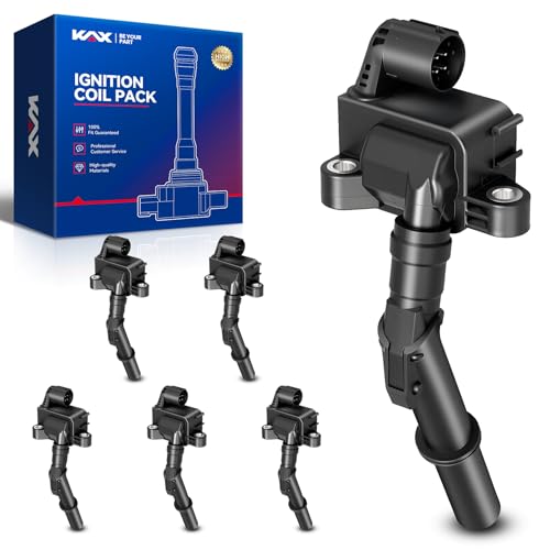 Image of KAX Ignition Coil Pack Fit for Mercedes-Benz E350 2012-2016 3.5L | GLK350 2013-2015, S550 2012-2017, C300 2013-2014 3.5L, CLS550 2012-2018, SL550 2013-2020, GLS550 2017-2019 UF741