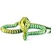 lasuroa 3D Printed Snake, 25.8 in Flexible Articulated Fidget Animal Toy Realistic 3D Printed Cobra Executive Desk Toys for Home Office Desk Decoration (Gold Green)