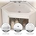Mepplzian Corner Bathroom Vanity Sink Cabinet 24