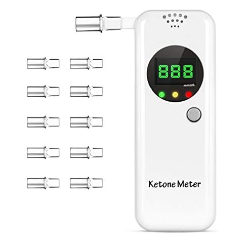 Ketone Breath Tester, Ketone Meter Breathalyzer for Ketosis Diet Testing for Home Used Cover