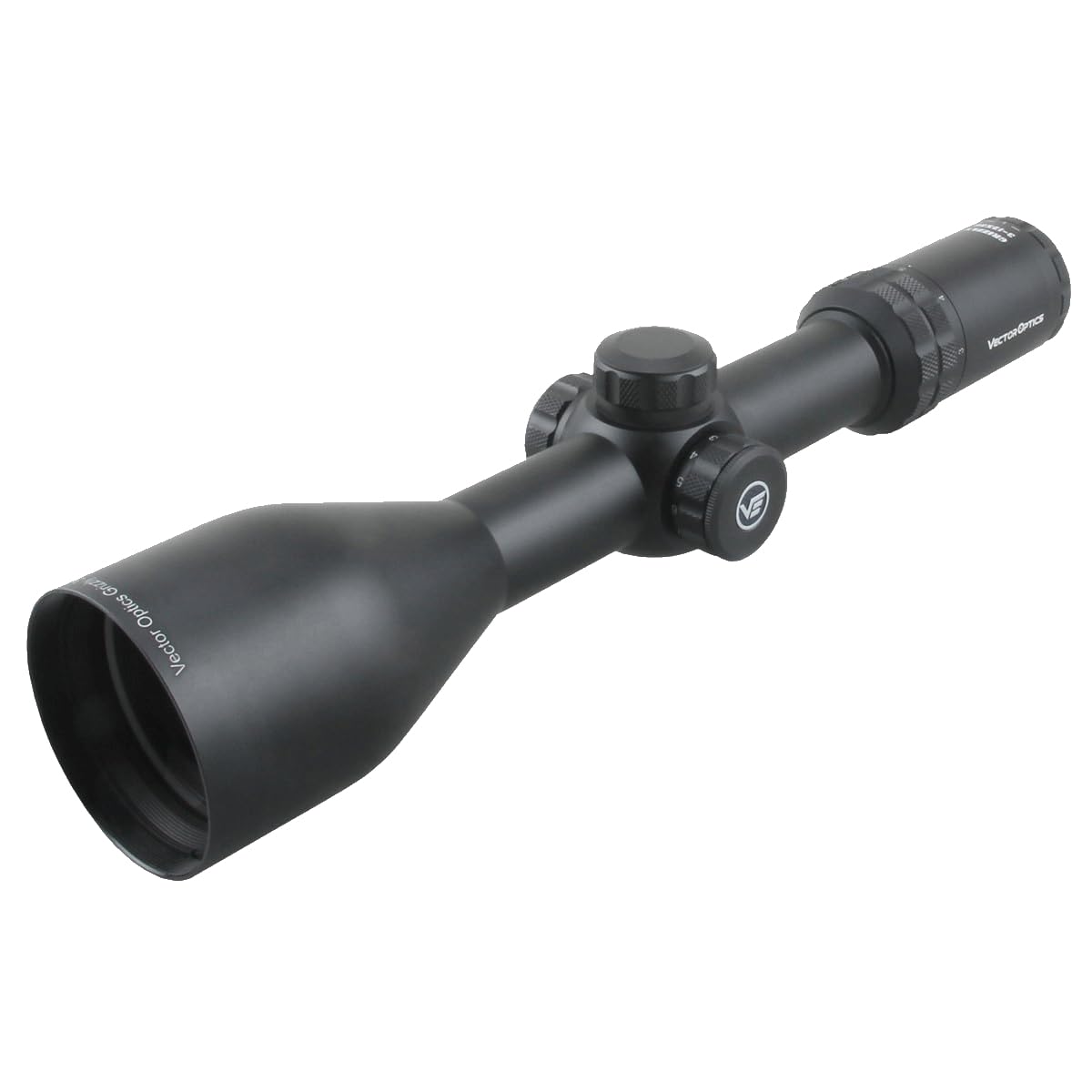 Vector Optics SCOM-09 Grizzly 3-12x56SFP - Cannocchiale per sport, airsoft e caccia, fucile ad aria compressa, mirino mirino per fucile, scopa rifle scope, ampia gamma di accessori