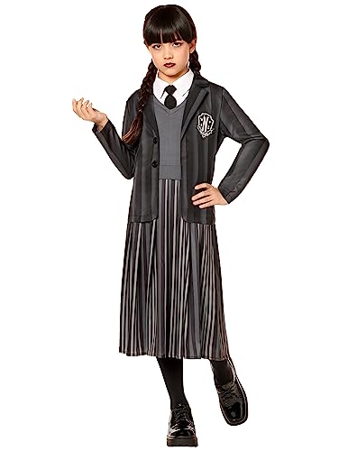 Disfraz Infantil Wednesday Addams Grande