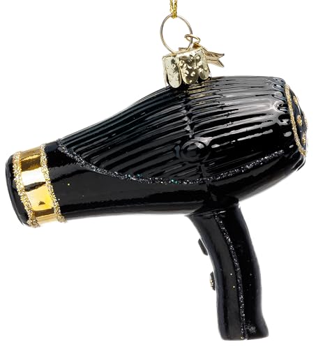 SIKORA Fön besondere Weihnachtskugel Glas Christbaumschmuck Deko...