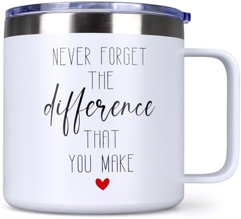 Thank You Coffee Mug for Coworkers Women Nurse Teacher Travel Cup...