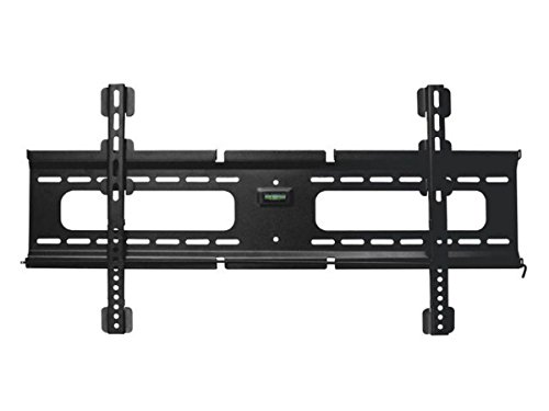 Black Friday - 70% OFF Monoprice Ultra-Slim Fixed TV Wall Mount Bracket - for TVs 37in to 70in Max Weight 165 lbs VESA Patterns Up to 800x400 Security Brackets Works with Concrete & Brick Black