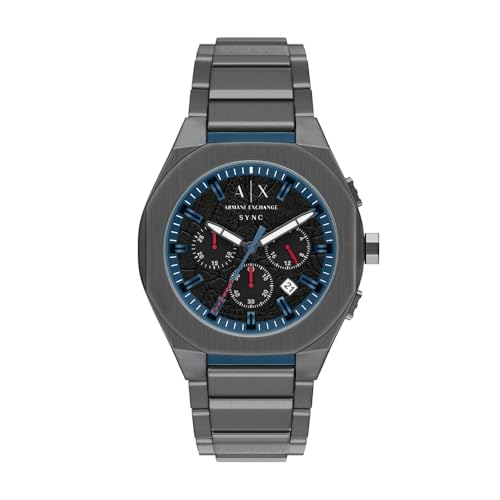 Montre homme Armani Exchange AX4295 : le cadeau idéal en acier 44 mm