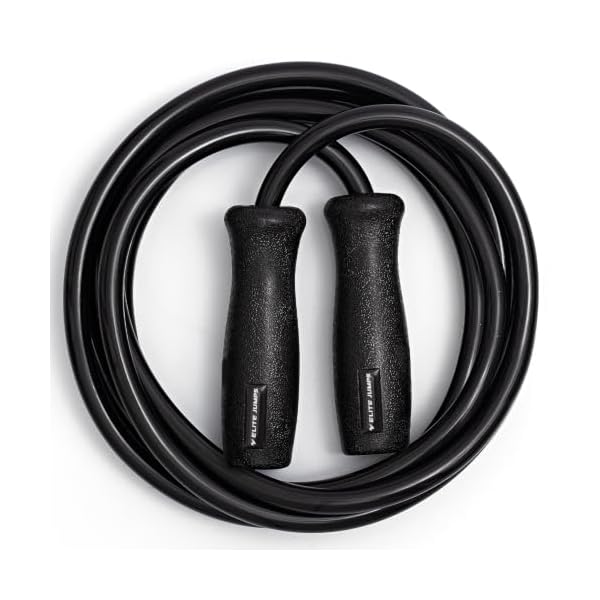 Elite Jumps Muay Thai 2.0 Weighted Jump Rope for MMA, 1.1 lbs, 8 ft