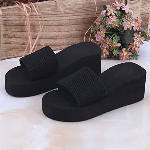 Sandales pour femmes ultra soft avec semelle plateforme rouge - 3