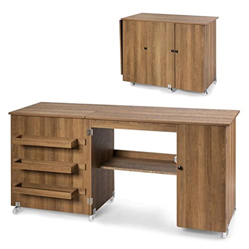 Bureau pliable pour machine à coudre : optimisez l'espace de votre salon